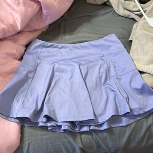 purple workout skirt